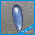 Hot sale beautiful pear shape clear cabochons stones glass